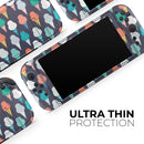 The All Over Teal and Green Ice Cream Cones // Premium Vinyl Wrap Skin Kit Compatible with the Nintendo Switch 2