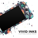 The All Over Teal and Green Ice Cream Cones // Premium Vinyl Wrap Skin Kit Compatible with the Nintendo Switch 2
