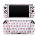 The All Over Watermelon Slice Pattern // Premium Vinyl Wrap Skin Kit Compatible with the Nintendo Switch 2