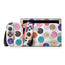 The Colorful Donut Overlay // Premium Vinyl Wrap Skin Kit Compatible with the Nintendo Switch 2