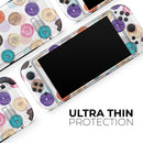 The Colorful Donut Overlay // Premium Vinyl Wrap Skin Kit Compatible with the Nintendo Switch 2