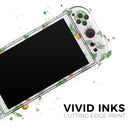 The Tropical Pineapple and Floral Pattern // Premium Vinyl Wrap Skin Kit Compatible with the Nintendo Switch 2