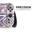 Tie-Dyed Aztec Elephant Pattern V2 // Premium Vinyl Wrap Skin Kit Compatible with the Nintendo Switch 2