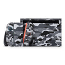 Traditional Black & White Camo // Premium Vinyl Wrap Skin Kit Compatible with the Nintendo Switch 2