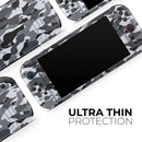 Traditional Black & White Camo // Premium Vinyl Wrap Skin Kit Compatible with the Nintendo Switch 2
