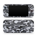 Traditional Black & White Camo // Premium Vinyl Wrap Skin Kit Compatible with the Nintendo Switch 2