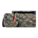 Traditional Camouflage Fabric Pattern // Premium Vinyl Wrap Skin Kit Compatible with the Nintendo Switch 2