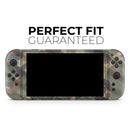 Traditional Camouflage Fabric Pattern // Premium Vinyl Wrap Skin Kit Compatible with the Nintendo Switch 2