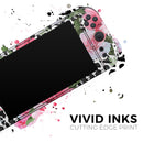 Trendy Floral On Animal Print V1 // Premium Vinyl Wrap Skin Kit Compatible with the Nintendo Switch 2