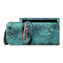 Trendy Green Space Surface // Premium Vinyl Wrap Skin Kit Compatible with the Nintendo Switch 2
