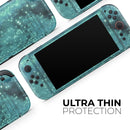 Trendy Green Space Surface // Premium Vinyl Wrap Skin Kit Compatible with the Nintendo Switch 2