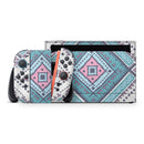 Tribal Vector Ethnic Pattern v3 // Premium Vinyl Wrap Skin Kit Compatible with the Nintendo Switch 2 - Vinyl Skin Wrap for Nintendo Switch 2, OLED, Lite, Pro Controller, Wii & Classic Handhelds