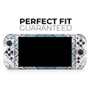 Tribal Vector Ethnic Pattern v3 // Premium Vinyl Wrap Skin Kit Compatible with the Nintendo Switch 2 - Vinyl Skin Wrap for Nintendo Switch 2, OLED, Lite, Pro Controller, Wii & Classic Handhelds