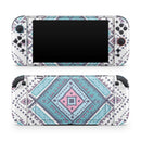 Tribal Vector Ethnic Pattern v3 // Premium Vinyl Wrap Skin Kit Compatible with the Nintendo Switch 2 - Vinyl Skin Wrap for Nintendo Switch 2, OLED, Lite, Pro Controller, Wii & Classic Handhelds