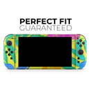 Tropical Fluorescent v2 // Premium Vinyl Wrap Skin Kit Compatible with the Nintendo Switch 2 - Vinyl Skin Wrap for Nintendo Switch 2, OLED, Lite, Pro Controller, Wii & Classic Handhelds