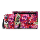 Tropical Hydrangea Flowers // Premium Vinyl Wrap Skin Kit Compatible with the Nintendo Switch 2 - Vinyl Skin Wrap for Nintendo Switch 2, OLED, Lite, Pro Controller, Wii & Classic Handhelds
