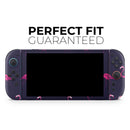 Tropical Neon Summer Flamingo // Premium Vinyl Wrap Skin Kit Compatible with the Nintendo Switch 2 - Vinyl Skin Wrap for Nintendo Switch 2, OLED, Lite, Pro Controller, Wii & Classic Handhelds