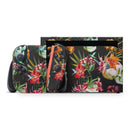 Tropical Skull Floral // Premium Vinyl Wrap Skin Kit Compatible with the Nintendo Switch 2 - Vinyl Skin Wrap for Nintendo Switch 2, OLED, Lite, Pro Controller, Wii & Classic Handhelds