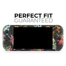 Tropical Skull Floral // Premium Vinyl Wrap Skin Kit Compatible with the Nintendo Switch 2 - Vinyl Skin Wrap for Nintendo Switch 2, OLED, Lite, Pro Controller, Wii & Classic Handhelds