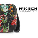 Tropical Skull Floral // Premium Vinyl Wrap Skin Kit Compatible with the Nintendo Switch 2 - Vinyl Skin Wrap for Nintendo Switch 2, OLED, Lite, Pro Controller, Wii & Classic Handhelds