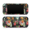Tropical Skull Floral // Premium Vinyl Wrap Skin Kit Compatible with the Nintendo Switch 2 - Vinyl Skin Wrap for Nintendo Switch 2, OLED, Lite, Pro Controller, Wii & Classic Handhelds