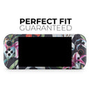 Tropical Summer Floral v3 // Premium Vinyl Wrap Skin Kit Compatible with the Nintendo Switch 2 - Vinyl Skin Wrap for Nintendo Switch 2, OLED, Lite, Pro Controller, Wii & Classic Handhelds