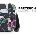 Tropical Summer Floral v3 // Premium Vinyl Wrap Skin Kit Compatible with the Nintendo Switch 2 - Vinyl Skin Wrap for Nintendo Switch 2, OLED, Lite, Pro Controller, Wii & Classic Handhelds