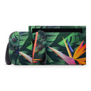 Tropical Summer Jungle v2 // Premium Vinyl Wrap Skin Kit Compatible with the Nintendo Switch 2 - Vinyl Skin Wrap for Nintendo Switch 2, OLED, Lite, Pro Controller, Wii & Classic Handhelds