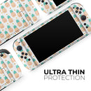 Tropical Summer Pineapple v1 // Premium Vinyl Wrap Skin Kit Compatible with the Nintendo Switch 2 - Vinyl Skin Wrap for Nintendo Switch 2, OLED, Lite, Pro Controller, Wii & Classic Handhelds