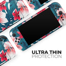 Tropical Summer Vivid Floral // Premium Vinyl Wrap Skin Kit Compatible with the Nintendo Switch 2 - Vinyl Skin Wrap for Nintendo Switch 2, OLED, Lite, Pro Controller, Wii & Classic Handhelds