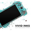 Turquoise Chipped Paint on Wood // Premium Vinyl Wrap Skin Kit Compatible with the Nintendo Switch 2 - Vinyl Skin Wrap for Nintendo Switch 2, OLED, Lite, Pro Controller, Wii & Classic Handhelds