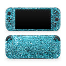 Turquoise Glimmer // Premium Vinyl Wrap Skin Kit Compatible with the Nintendo Switch 2 - Vinyl Skin Wrap for Nintendo Switch 2, OLED, Lite, Pro Controller, Wii & Classic Handhelds