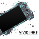 Turquoise and Gray Digital Camouflage // Premium Vinyl Wrap Skin Kit Compatible with the Nintendo Switch 2 - Vinyl Skin Wrap for Nintendo Switch 2, OLED, Lite, Pro Controller, Wii & Classic Handhelds