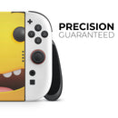 Uhh Friendly Emoticons // Premium Vinyl Wrap Skin Kit Compatible with the Nintendo Switch 2 - Vinyl Skin Wrap for Nintendo Switch 2, OLED, Lite, Pro Controller, Wii & Classic Handhelds