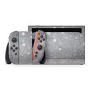 Unfocused Grayscale Glimmering Orbs of Light // Premium Vinyl Wrap Skin Kit Compatible with the Nintendo Switch 2 - Vinyl Skin Wrap for Nintendo Switch 2, OLED, Lite, Pro Controller, Wii & Classic Handhelds