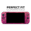 Unfocused Pink Glimmer // Premium Vinyl Wrap Skin Kit Compatible with the Nintendo Switch 2 - Vinyl Skin Wrap for Nintendo Switch 2, OLED, Lite, Pro Controller, Wii & Classic Handhelds