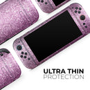 Unfocused Pink Sparkling Orbs // Premium Vinyl Wrap Skin Kit Compatible with the Nintendo Switch 2 - Vinyl Skin Wrap for Nintendo Switch 2, OLED, Lite, Pro Controller, Wii & Classic Handhelds