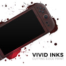 Varying Shades of Red Geometric Shapes // Premium Vinyl Wrap Skin Kit Compatible with the Nintendo Switch 2 - Vinyl Skin Wrap for Nintendo Switch 2, OLED, Lite, Pro Controller, Wii & Classic Handhelds