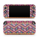 Vector Aztec Birdy Pattern // Premium Vinyl Wrap Skin Kit Compatible with the Nintendo Switch 2 - Vinyl Skin Wrap for Nintendo Switch 2, OLED, Lite, Pro Controller, Wii & Classic Handhelds