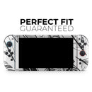 Vector Black and White Feathers // Premium Vinyl Wrap Skin Kit Compatible with the Nintendo Switch 2 - Vinyl Skin Wrap for Nintendo Switch 2, OLED, Lite, Pro Controller, Wii & Classic Handhelds