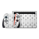 Vertical Acsending Arrows // Premium Vinyl Wrap Skin Kit Compatible with the Nintendo Switch 2 - Vinyl Skin Wrap for Nintendo Switch 2, OLED, Lite, Pro Controller, Wii & Classic Handhelds