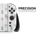 Vertical Acsending Arrows // Premium Vinyl Wrap Skin Kit Compatible with the Nintendo Switch 2 - Vinyl Skin Wrap for Nintendo Switch 2, OLED, Lite, Pro Controller, Wii & Classic Handhelds