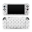 Vertical Acsending Arrows // Premium Vinyl Wrap Skin Kit Compatible with the Nintendo Switch 2 - Vinyl Skin Wrap for Nintendo Switch 2, OLED, Lite, Pro Controller, Wii & Classic Handhelds