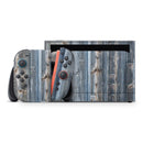 Vertical Planks of Wood // Premium Vinyl Wrap Skin Kit Compatible with the Nintendo Switch 2 - Vinyl Skin Wrap for Nintendo Switch 2, OLED, Lite, Pro Controller, Wii & Classic Handhelds