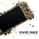 Vibrant Leopard Print V23 // Premium Vinyl Wrap Skin Kit Compatible with the Nintendo Switch 2 - Vinyl Skin Wrap for Nintendo Switch 2, OLED, Lite, Pro Controller, Wii & Classic Handhelds