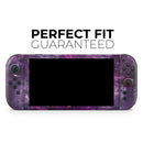 Vibrant Purple Deep Space // Premium Vinyl Wrap Skin Kit Compatible with the Nintendo Switch 2 - Vinyl Skin Wrap for Nintendo Switch 2, OLED, Lite, Pro Controller, Wii & Classic Handhelds