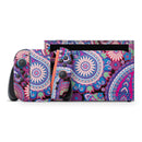 Vibrant Purple Paisley V5 // Premium Vinyl Wrap Skin Kit Compatible with the Nintendo Switch 2 - Vinyl Skin Wrap for Nintendo Switch 2, OLED, Lite, Pro Controller, Wii & Classic Handhelds