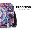 Vibrant Purple Paisley V5 // Premium Vinyl Wrap Skin Kit Compatible with the Nintendo Switch 2 - Vinyl Skin Wrap for Nintendo Switch 2, OLED, Lite, Pro Controller, Wii & Classic Handhelds