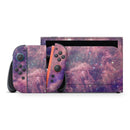 Vibrant Sparkly Pink Nebula // Premium Vinyl Wrap Skin Kit Compatible with the Nintendo Switch 2 - Vinyl Skin Wrap for Nintendo Switch 2, OLED, Lite, Pro Controller, Wii & Classic Handhelds