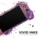 Vibrant Sparkly Pink Nebula // Premium Vinyl Wrap Skin Kit Compatible with the Nintendo Switch 2 - Vinyl Skin Wrap for Nintendo Switch 2, OLED, Lite, Pro Controller, Wii & Classic Handhelds